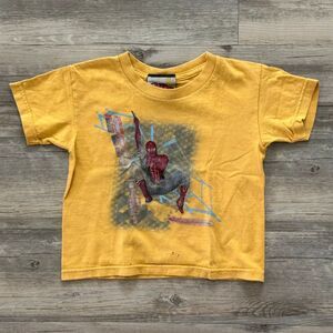 Vintage 2004 Spiderman-2 Movie Promo Kids T-Shirt Size 4T